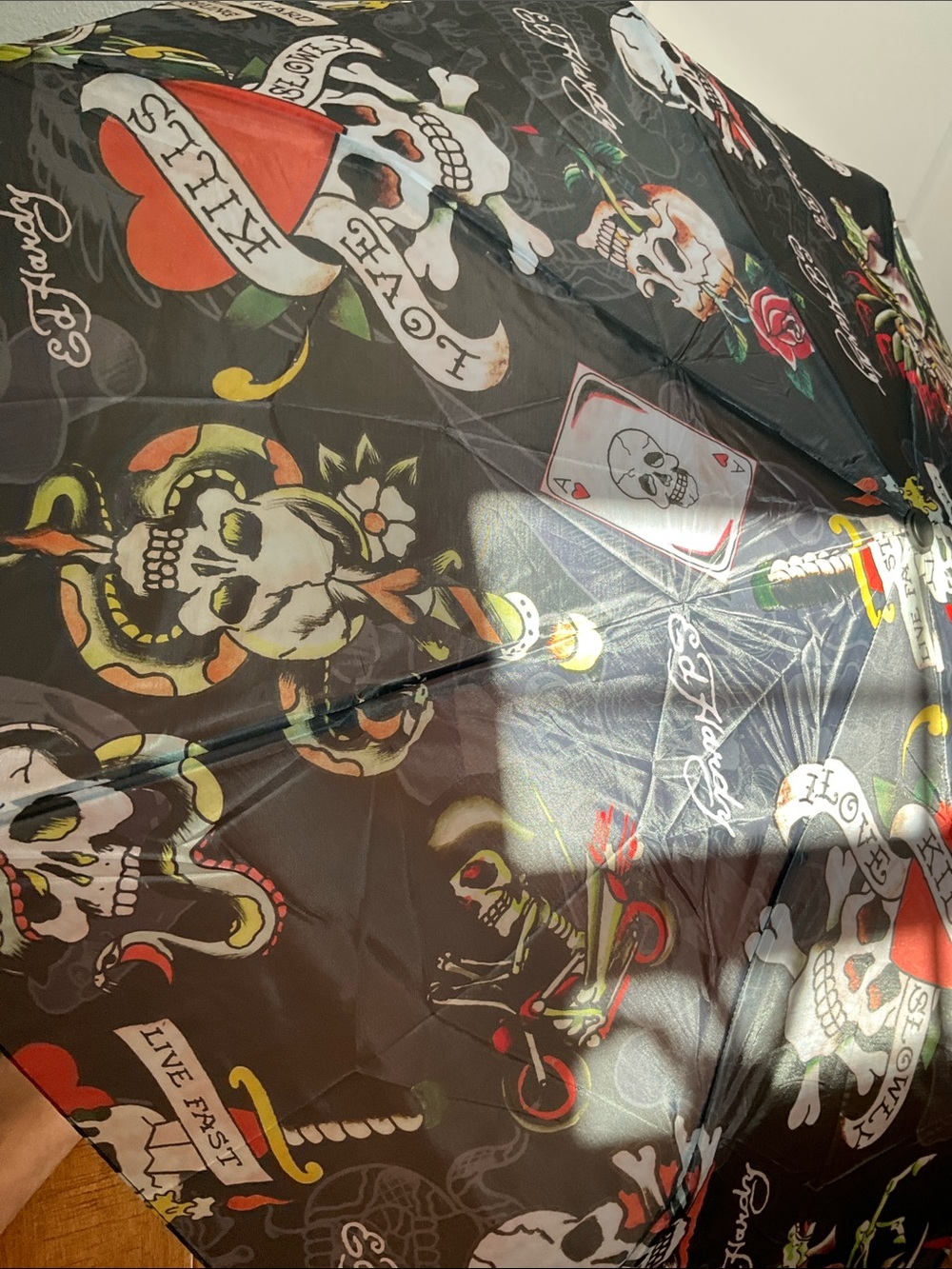 Ed Hardy umbrella NWT
